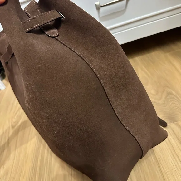 Mansur Gavriel suede drawstring hobo bag - Picture 8 of 14
